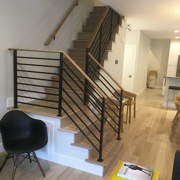 Ming - contemporary horizontal steel railing