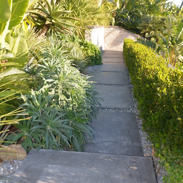 Le béton ciré dans vos jardins et terrasses