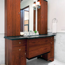 Powder room, lower level