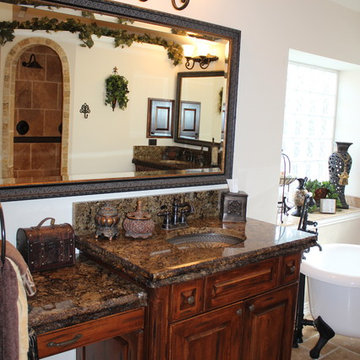 Greatwood Tuscan Master Bath
