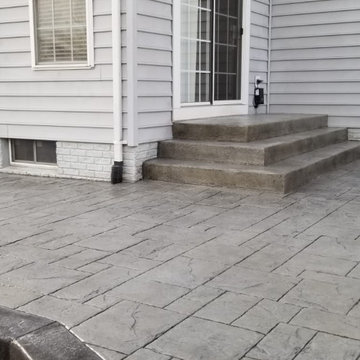 Stamped concrete patio 0019