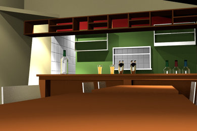St Ives NSW - Interior 3D visualization of proposed Indian Restaurant
