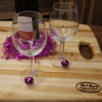 Michigan Maple Butcher Block Serving Platter with Handles