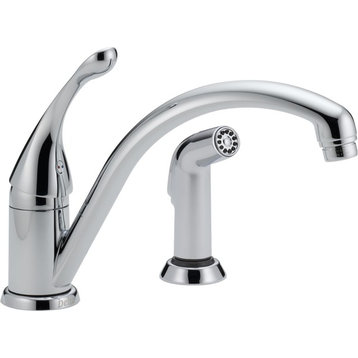 Delta 441-DST Collins Kitchen Faucet - Chrome
