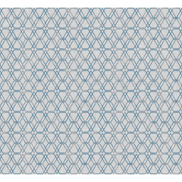 Esagono Grey Geometric Wallpaper Bolt
