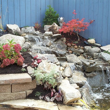 Drilled Fountains Boulder Rocks Pondless waterfeatures