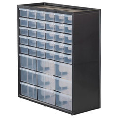 Modular Classroom Storage Cabinet - Single module with 6 small