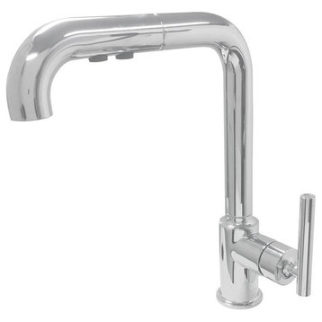 Kohler Purist Single-Handle Pull-Out Kitchen Faucet, 3-Function, Polished