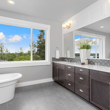 Greater Seattle Area | The Mozart Master Suite Bathroom