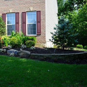 Front Hardscape and Plantings - Brandywine, MD