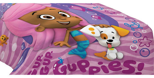 Bubble Guppies Bedding - Franco Manufacturing Company Inc - Bubble Guppies Fun Twin-Single Bed  Comforter - Kids Bedding
