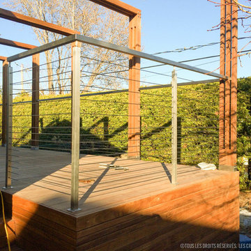 Rampes extérieures en acier inoxydable / Stainless steel exterior ramps