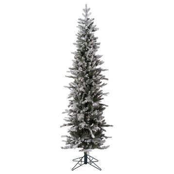 Frosted Tannenbaum Christmas Tree, 150 LED Warm White, 5'x23"