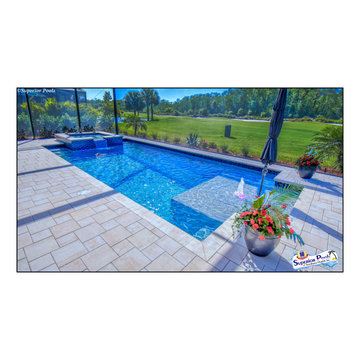 (Slusarz) Fort Myers, FL Superior Pools Custom Swimming Pool And Spa.