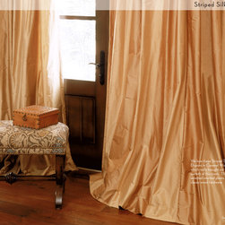 Dupioni Silk Drapes - Curtains