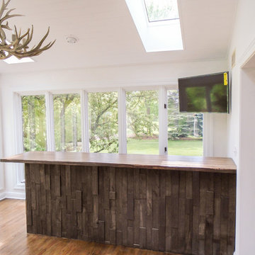 "Ski Lodge" Style Lounge Area
