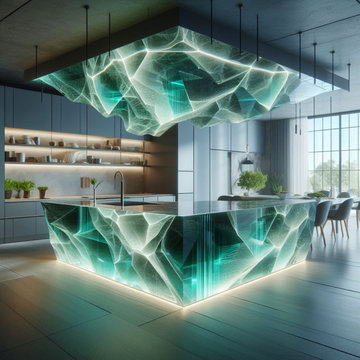 Progetto Cucina Futuristica