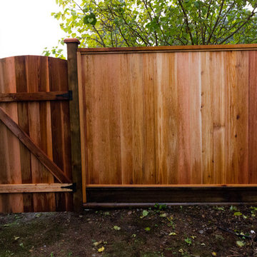 Cedar Fencing Installation