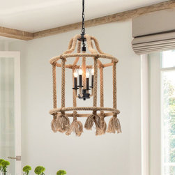 4-Light Chandelier - Chandeliers
