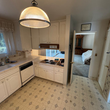 Home Remodel/ One Bath/paint/popcorn removal/LED Can lights/baseboards/Flooring
