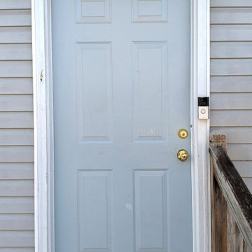 Entryway Transformation & Door Refresh