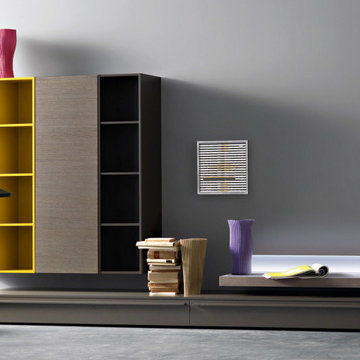 Wall Units - Media Centers - Floating Shelving - Bookcases