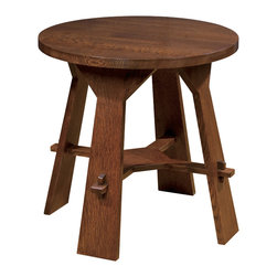 Stickley Gus Tea Table 89-1005 - Side Tables And End Tables