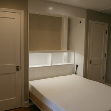Home office with Murphy bed
