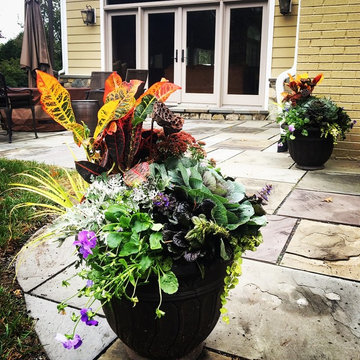 Fall Container Garden Design