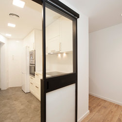 Puerta corredera | Reforma de piso Maragall - Interior Doors