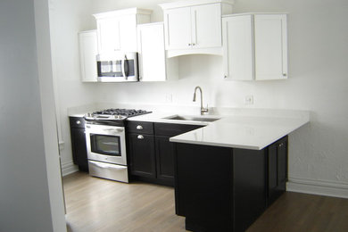 Inspiration for a transitional kitchen remodel in Grand Rapids