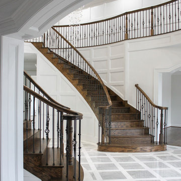 Project #51 | Twin Curved Staircase