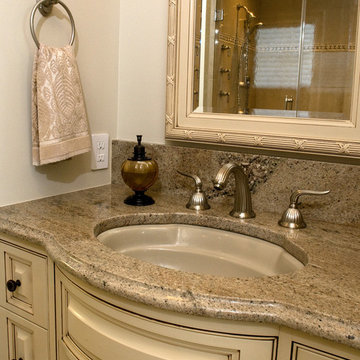 lovely elegant master bathroom