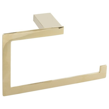 Parker Bath Towel Ring, French Gold