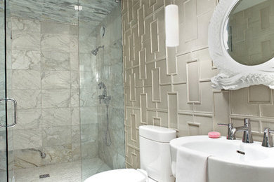 Inspiration for a transitional home design remodel in San Francisco