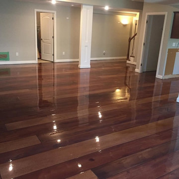 Edwardsburg Basement Floor