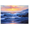 Rose Gehrman Ocean Wave Art Print, 30"x45"