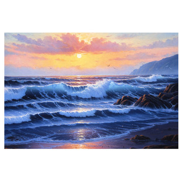 Rose Gehrman Ocean Wave Art Print, 30"x45"