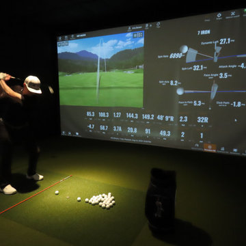 Golf Simulator Addition