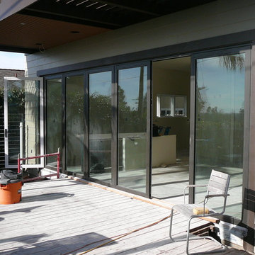 Culver City Craftsman - 18' Panoramic Slide and Fold Doors
