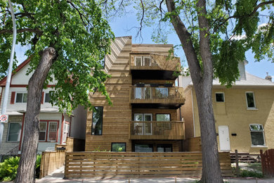 Inspiration for a modern home design remodel in Other