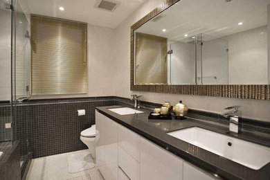 Inspiration for an eclectic home design remodel in Hong Kong