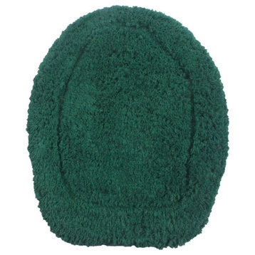 Waterford Collection Lid Cover 18"x18", Bottle Green