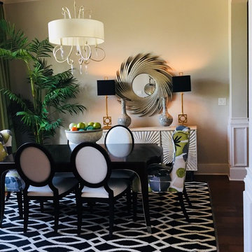 Dining Room with a Modern Twist