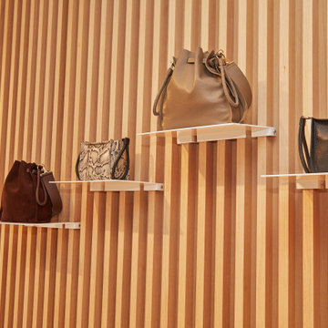 Custom Shoe & Handbag Closet