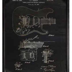 1964 Fender Patent - Artwork