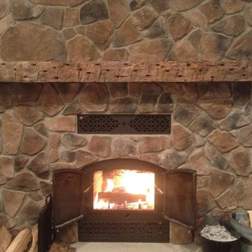 Rustic Fireplace Mantels