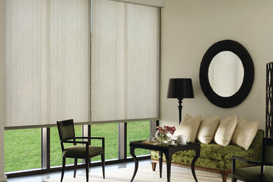 Inspiration for a contemporary living room remodel in Seattle