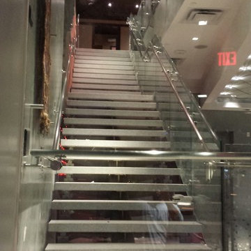 Custom stair case, Hospitality establishment