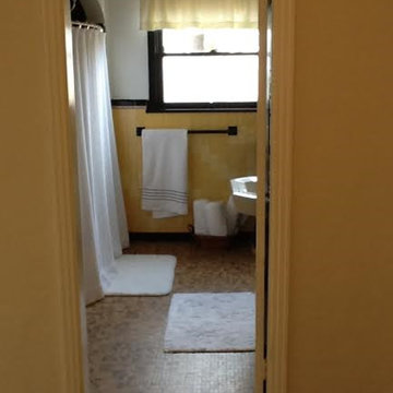 Spanish Colonial Revival pre remodel/Art Deco Master Bath